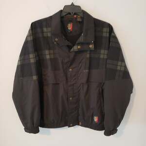 Vintage Sunice Windbreaker jacket Men’s L Plaid